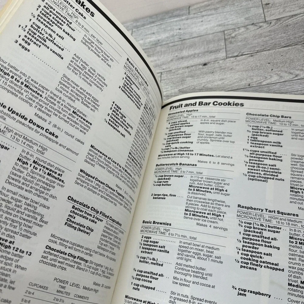 Microwave Guide‎ And Cookbook General Electric 1984 Paperback Appliance Manual